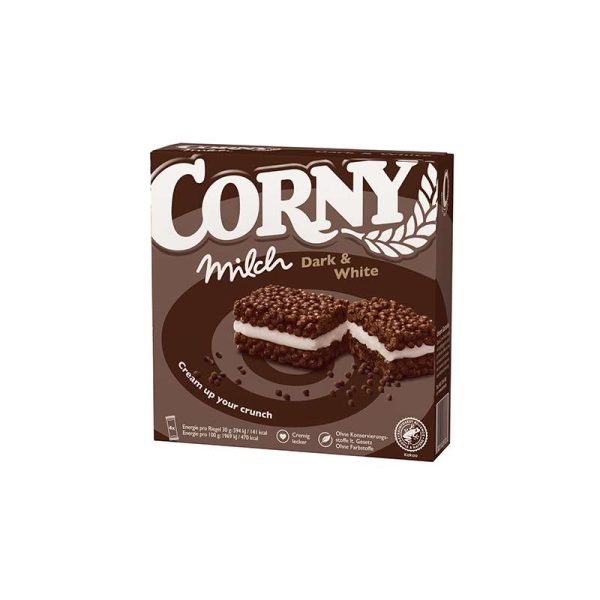 6 barres de céréales au chocolat Corny 120g