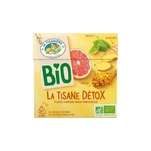 Tisane detox, Infusion bio 100% naturelle